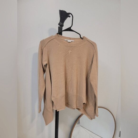 STELLA MCCARTNEY Cashmere Virgin Wool Asymmetric Sweater Sz 40 - Picture 1 of 8